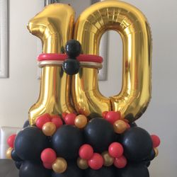 Balloon Garland and Balloon Bouquet Combo