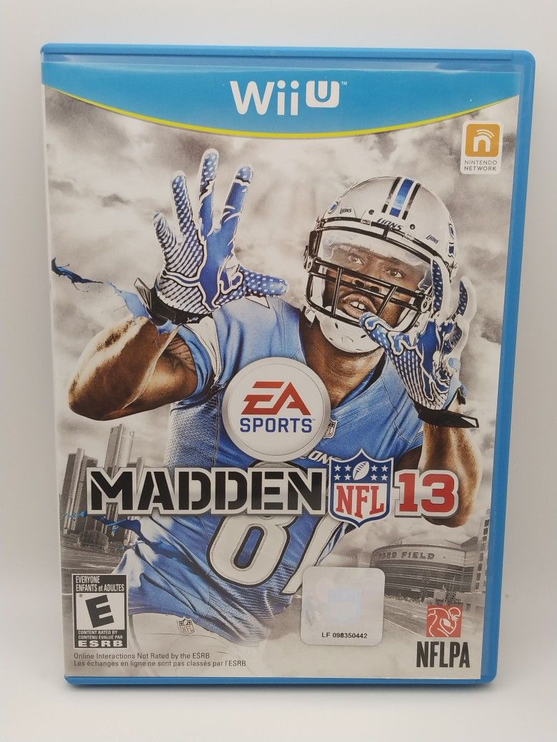 Madden 13 Wii U