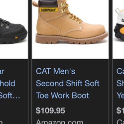Cat Men’s Work Boots 