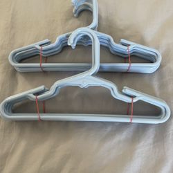 14 Blue Children’s Hangers 