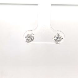 14kt White Gold Diamond Earring .5ctw 0.80grams 116871 11