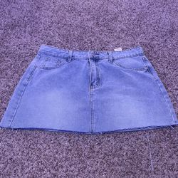 Denim Jean Skirt