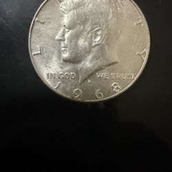 1968 Kennedy Half Dollar