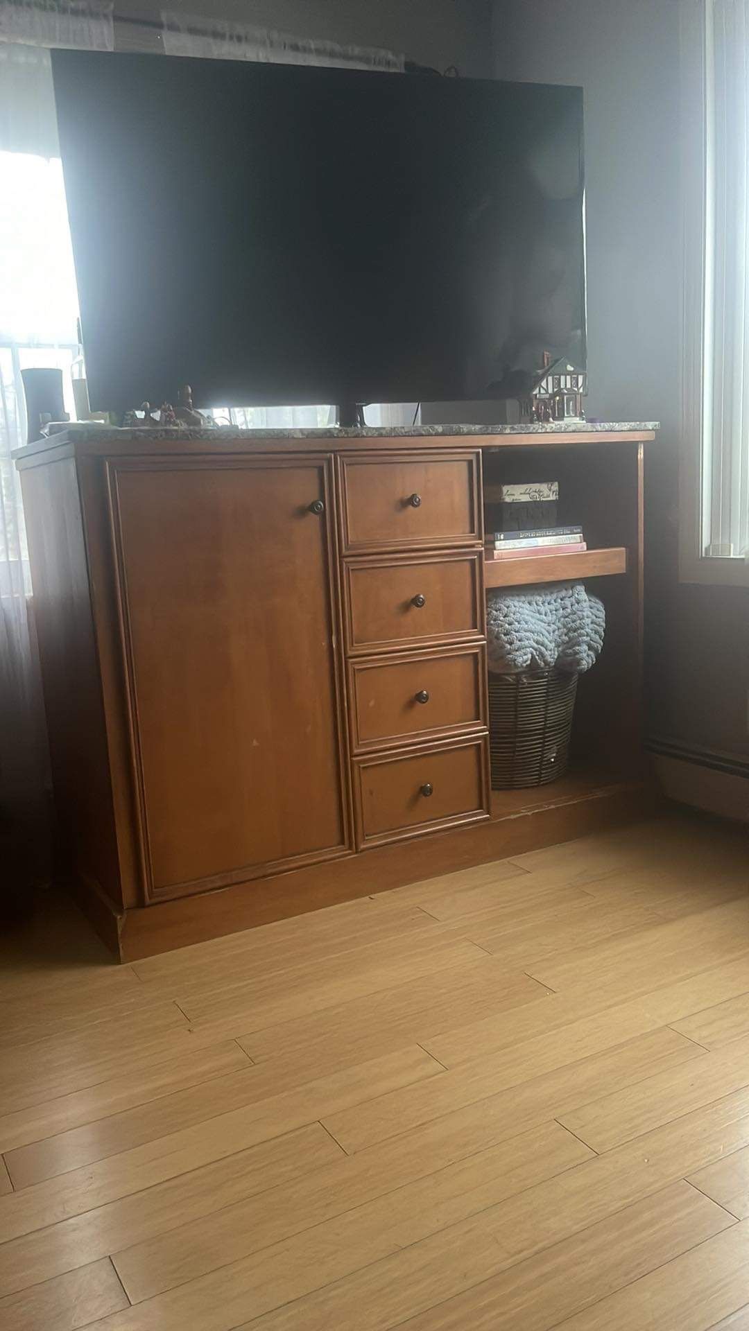 Credenza And Tv 