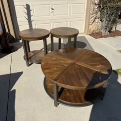 Coffee and End Table Set