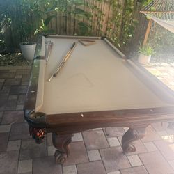 Pool Table Solid Wood Imperial International 