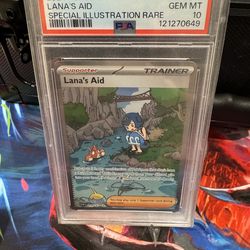 PSA 10 POKEMON TWM EN-TWILIGHT MASQUERADE #219 LANA'S AID