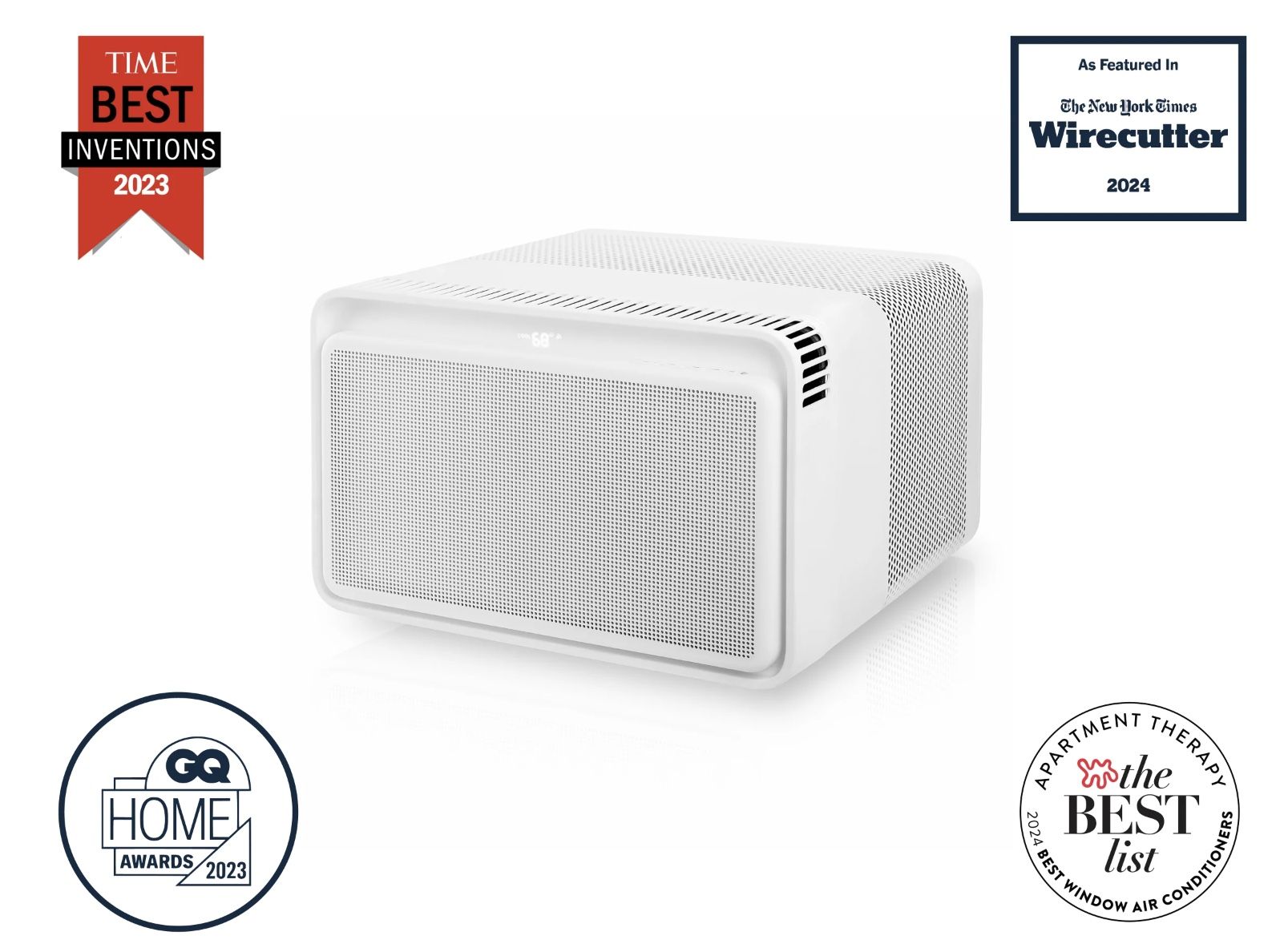 Windmill 12K BTU WhisperTech Smart AC  + Carbon Filters (2025 Model)