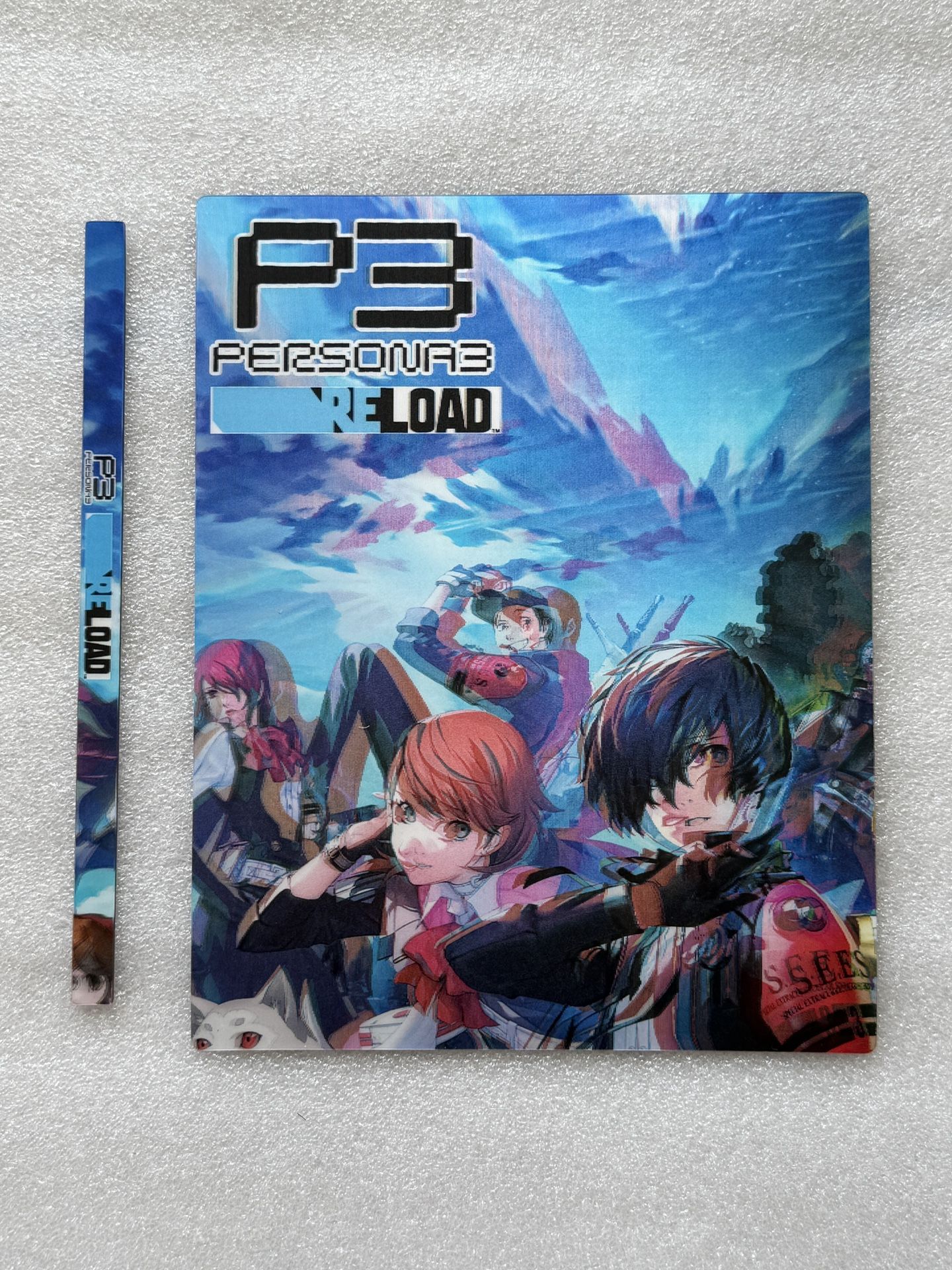 Persona 3 Reload Magnetic 3D Lenticular Card Size 6inX5in (PS4/PS5/Xbox) New