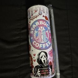Horror Valentine Tumbler 