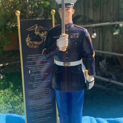 Bradford Extreme Number 592 Backbone Of The Marine Corps Masterpiece Sculpture 2013