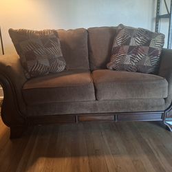 Ashley loveseat and couch