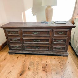 Brown Real Wood Dresser Big 
