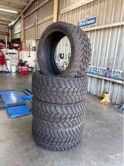 35x13.50R24 AMP MT  ONLY 500 MILES ON THEM  FINANCE AVAILABLE