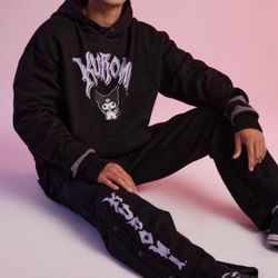 Kuromi sweatshirt & sweatpants set