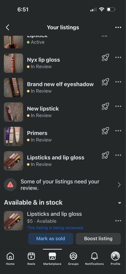 A lot of lipstick most brand new