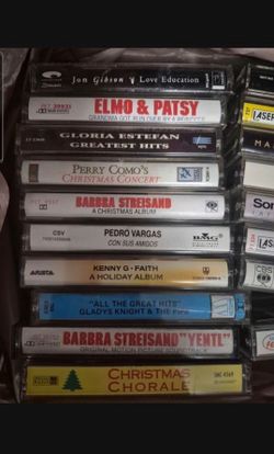 Any Music Cassette $3 Each.  Everything $40