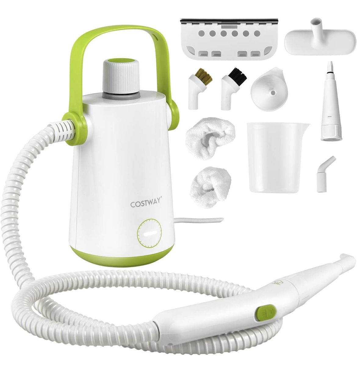 Steam Cleaner, with 300ml (10.2oz) Water Tank For Sale $32.00 50%+ OFF Retail $64.70 NEW IN BOX