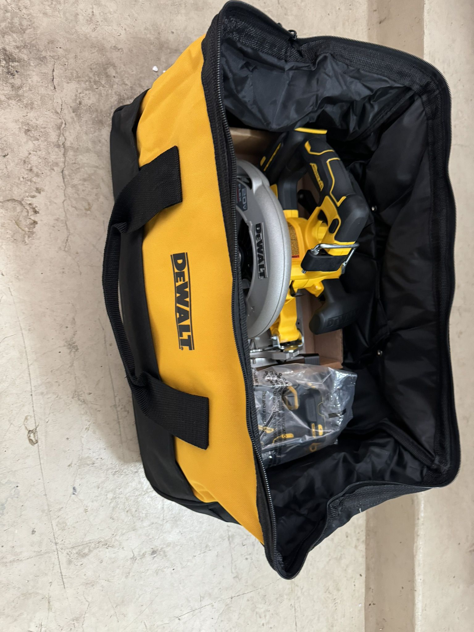 New. DeWalt DCS 573 Saw And 1/2 In Hammer Drill
