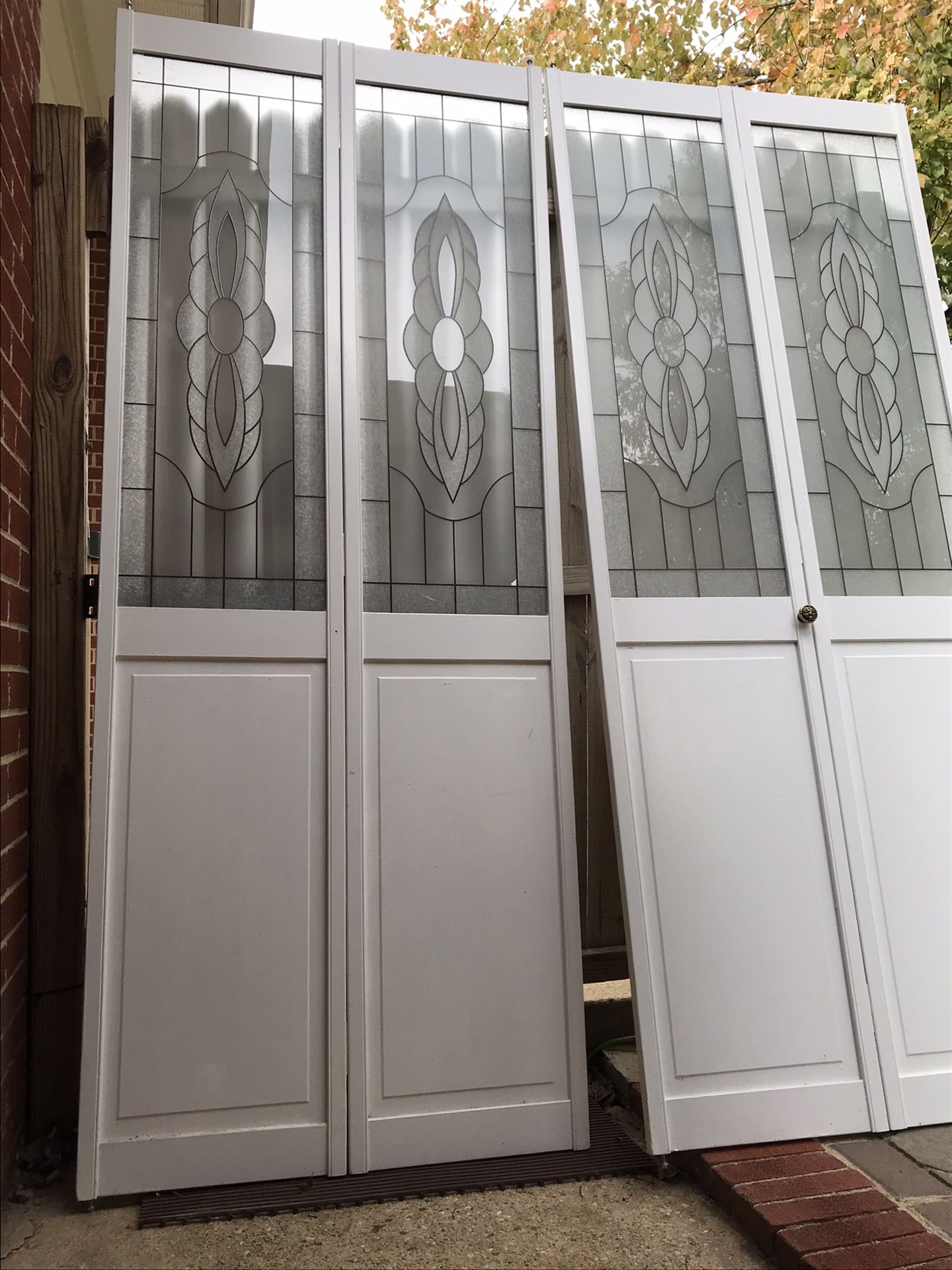 Decorative Glass Bifold Doors
