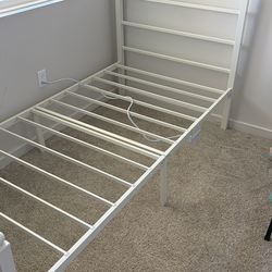 Twin bed with charging port