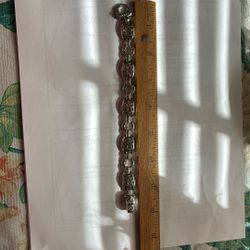 Silver Braces 7.5 “