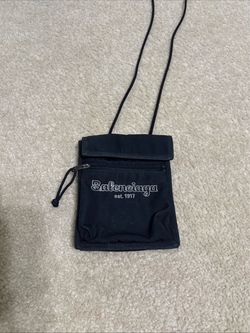 Balenciaga Mini Shoulder Bag Explorer Black Crossbody AUTHENTIC