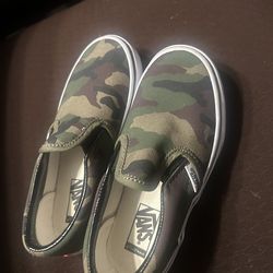 Youth camo vans