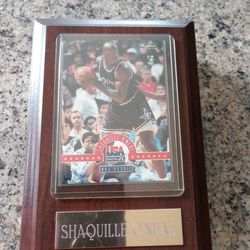 Shaquille Oneal Small Plaque 