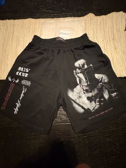 Dechire Star Wars Mandalorian Lounge Sweat Shorts Black Medium