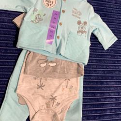 Mickey Mouse 4 Piece Baby Boy