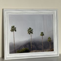Palm Tree Palm Springs Mountain Framed Photo Art Print