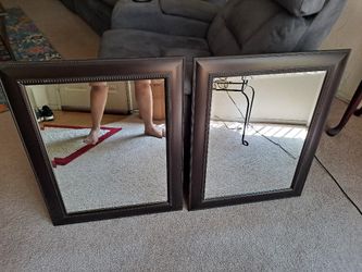 Framed Beveled Wall Mirrors