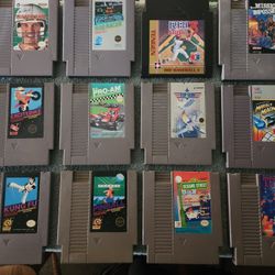 Nintendo NES Video Game Lot