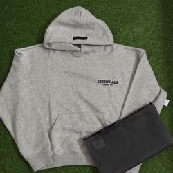 Light Oat Essentials Hoodie