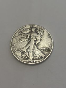 1943 reverse walking liberty half dollar silver coin
