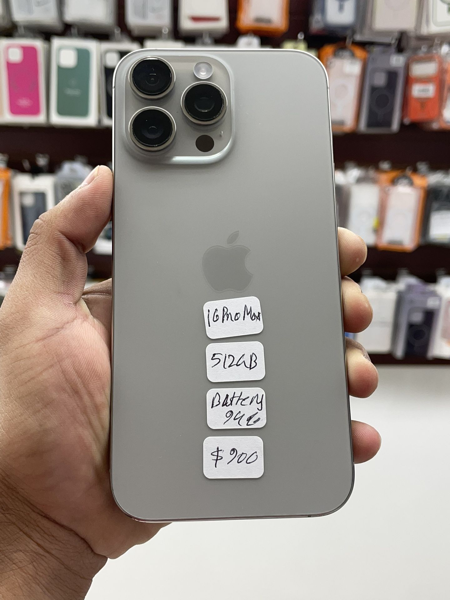 iPhone 16 pro max 512GB factory Unlocked 