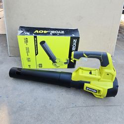 RYOBI 40V Leaf Blower 450 Cfm (Tool-Only) 