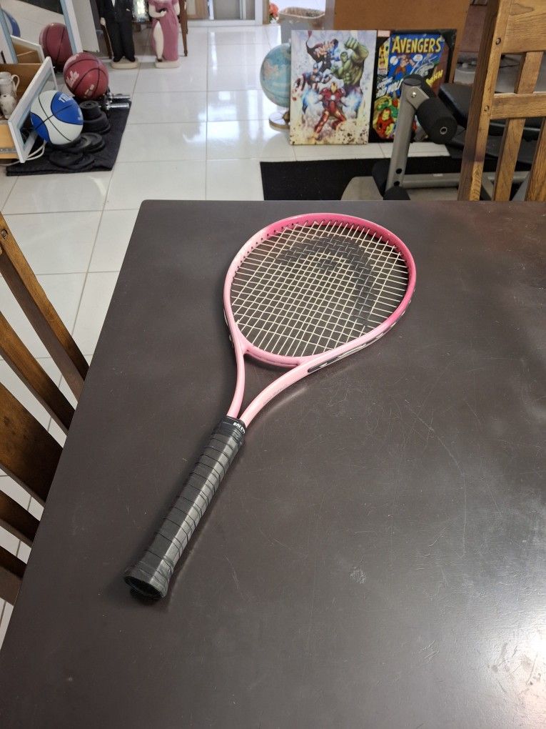 Head Nano Titanium TI Instinct Supreme Tennis Racket- Oversized 109 In For Beginners And Recreational Players, Pink W/New Grip Installed FIRM PRICE 