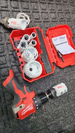 MILWAUKEE HOLE DOZER SET & DRILL $200 FIRM