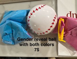 Gender reveal items