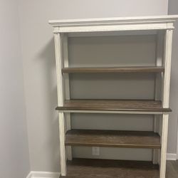 Ashley Furniture Two Tone Realyn 75" Bookcase with 3 Shelves