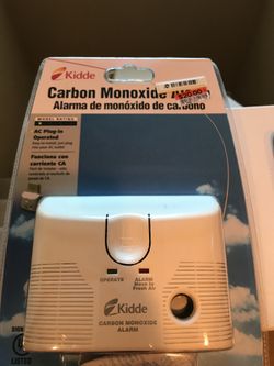 Kidde Carbon Monoxide Detector - $5