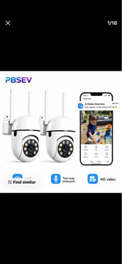 Security cameras x2 new