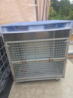 Galvenized cage  100 cash
