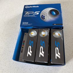 Taylormade TP5/X  PIX PIZZA Golf Balls, Limited, Rare, Collectable, 3 Packs