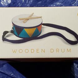 Wooden Drum Set
