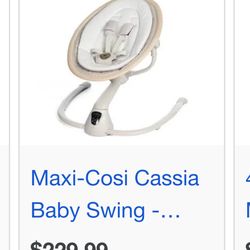 Maxi-Cozy Baby Swing 