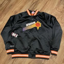 Mitchell and ness suns jacket L