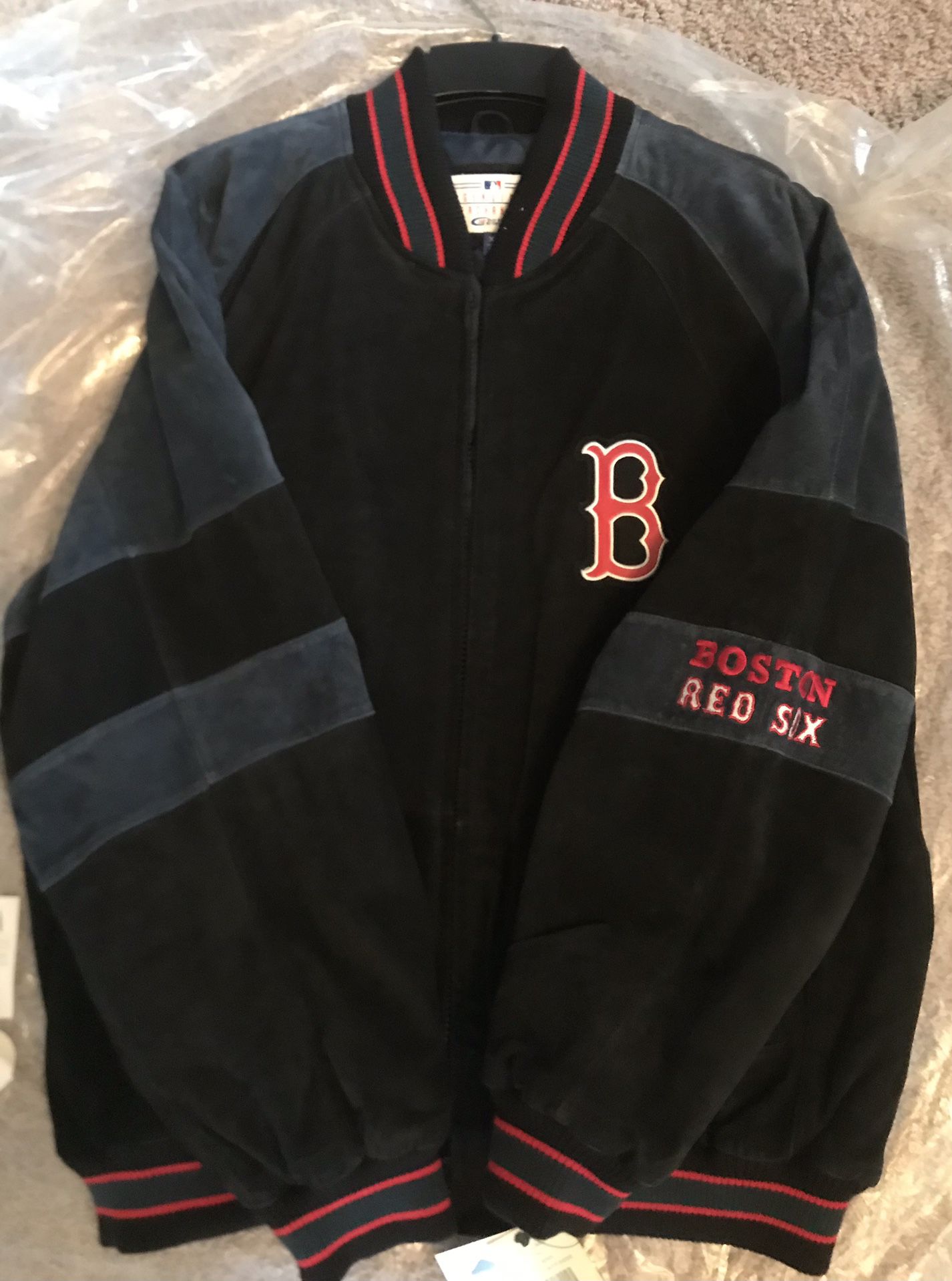 New Vintage Red Sox Jacket Men’s XL